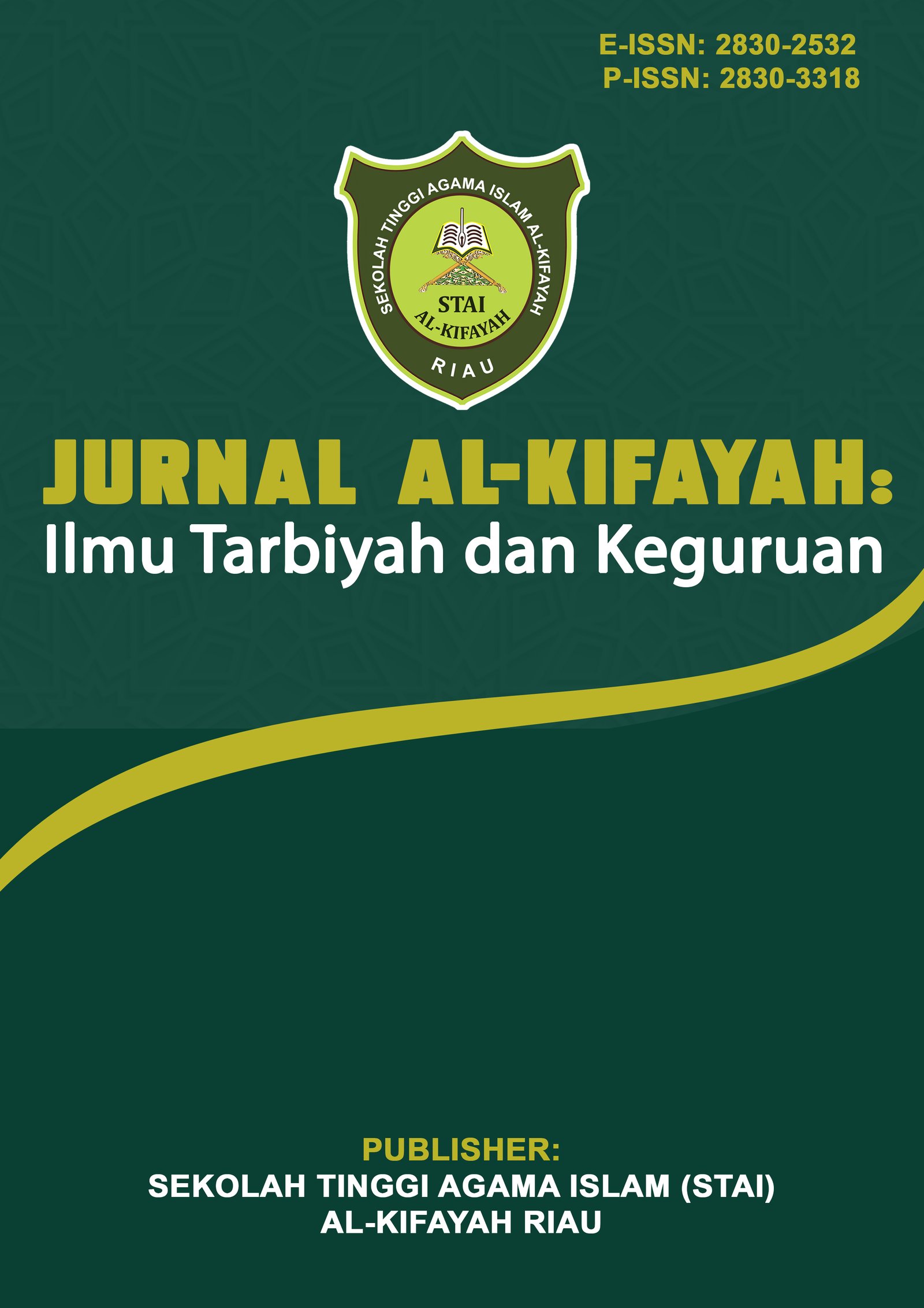 					View Vol. 4 No. 1 (2025): Jurnal Al-Kifayah: Ilmu Tarbiyah dan Keguruan
				